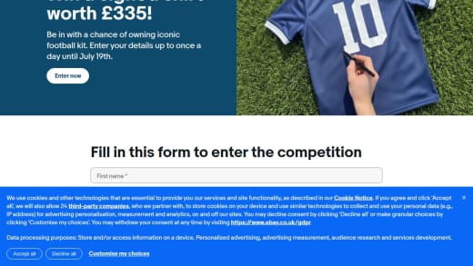 Signed Football Shirt