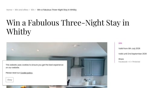 Three-Night Stay For Four At The Sea Apartment, Whitby