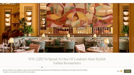 Cicchetti Piccadilly Voucher