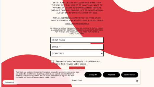 Boardmasters Festival Tickets