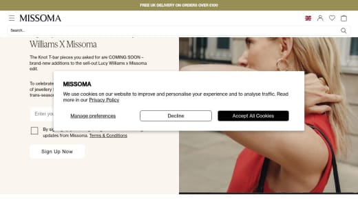 Lucy Williams X Missoma Jewellery