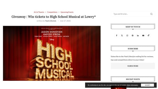 High School Musical Tickets