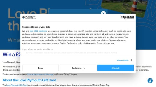 Love Plymouth Gift Card