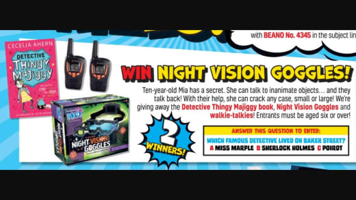 Night-Vision Goggles & Walkie-Talkies