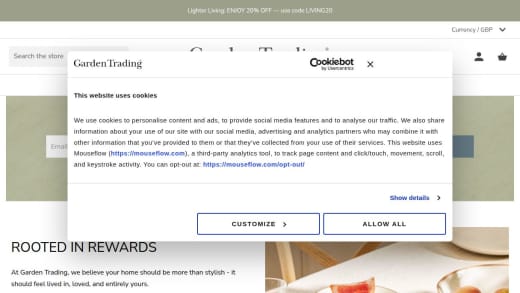 Garden Trading Voucher