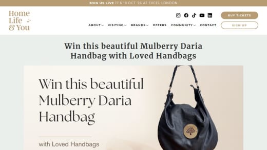 Pre-Loved Mulberry Daria Handbag