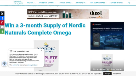 3-Month Supply Of Nordic Naturals Complete Omega