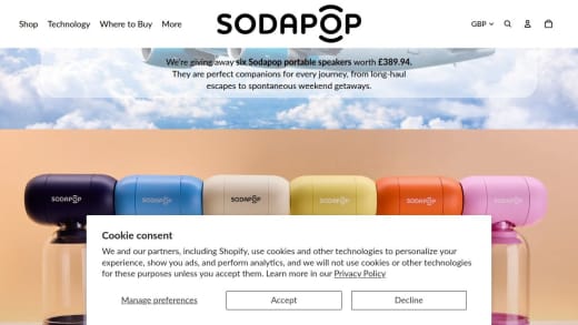 Sodapop Portable Speakers