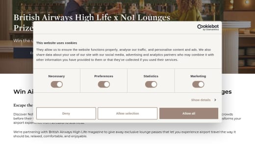 No.1 Lounge Passes