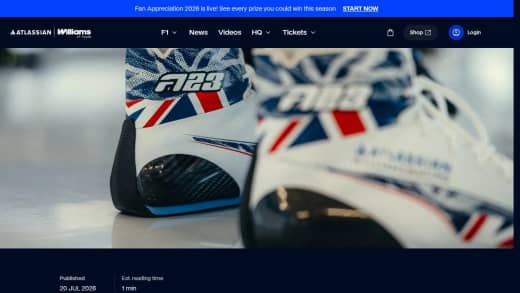 Alex Albon 100th Race Bundle