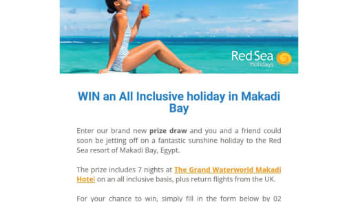All Inclusive 7-Night Holiday In Makadi Bay, Egypt