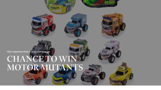 Motor Mutants Collectible Mystery Egg