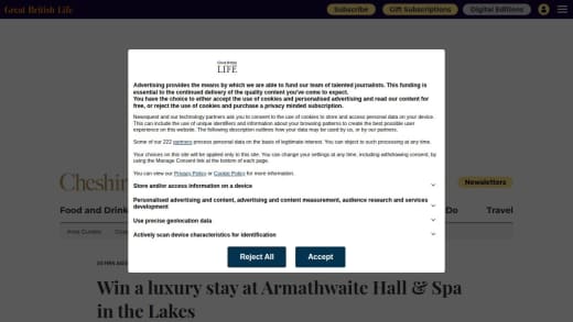 Stay At Armathwaite Hall