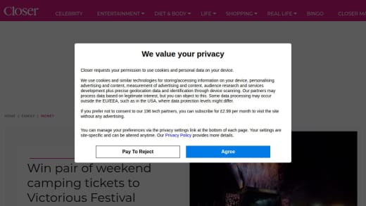 Victorious Festival Camping Tickets