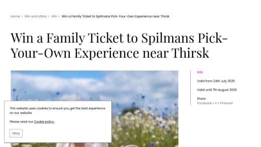 Family Ticket To Spilmans Pick-Your-Own Experience