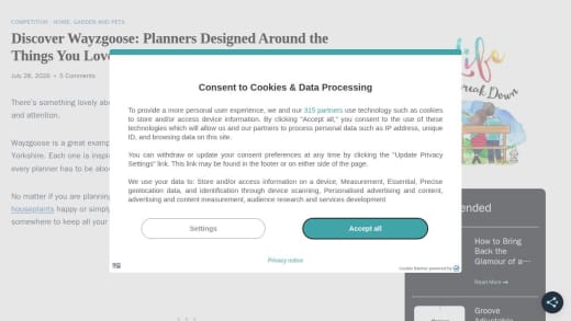 Wayzgoose Planner Of Your Choice