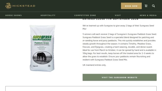 Suregrass Paddock Grass Seed Mix