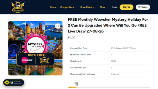 Wowcher Mystery Holiday