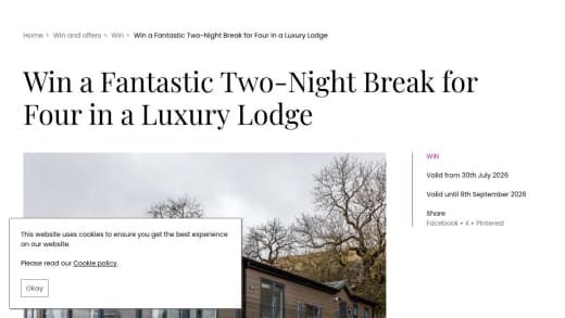 Luxury Lodge Stay At Long Ashes Park