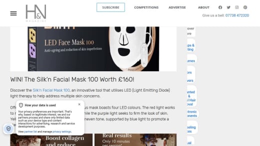 Silk'N Facial Led Mask 100