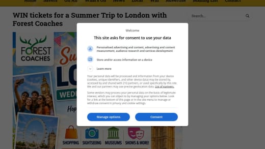 London Summer Trip Tickets