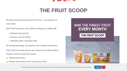 Nature's Finest Fruit Pots