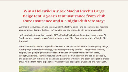 Holawild Airtek Machu Picchu Large Tent