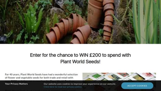 Plant World Seeds Voucher