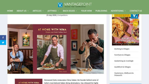 At Home With Nima Cookbook