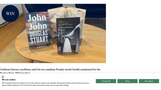 Picador Booker Prize Longlisted Novels