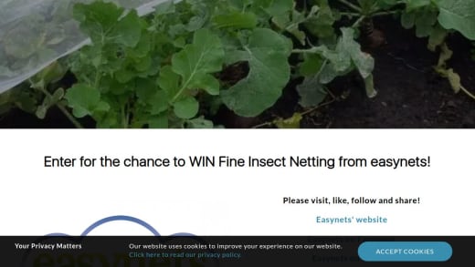Fine Insect Netting From Easynets