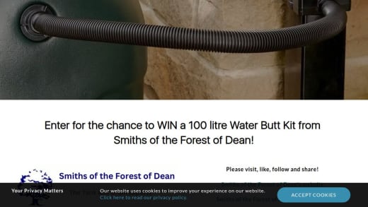 100 Litre Water Butt Kit