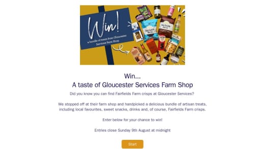 Taste Of Gloucester Services Farm Shop Hamper