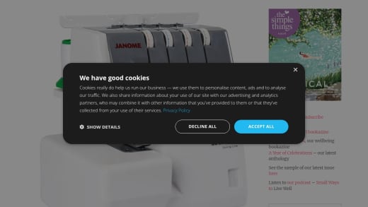 Janome Ml454d Overlocker