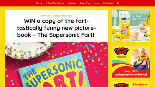 The Supersonic Fart Picture Book
