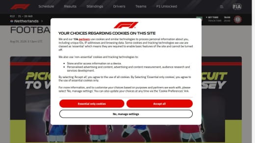 Puma X F1 Football Jersey