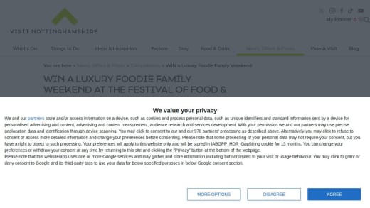 Luxury Foodie Family Weekend