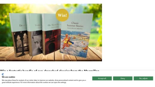 Macmillan Collector's Library Book Bundle