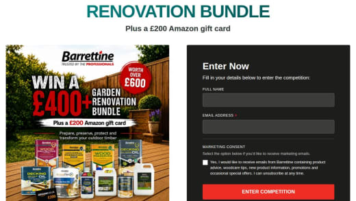 Barrettine Woodcare Products And Amazon Gift Card