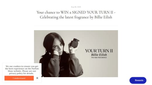 Signed Billie Eilish Your Turn Ii Eau De Parfum