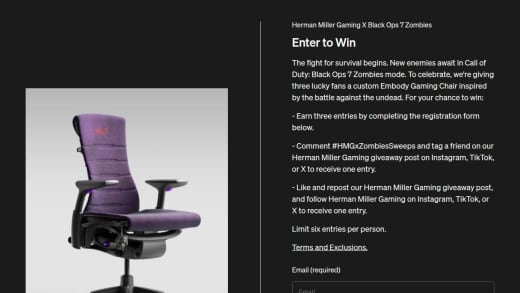 Herman Miller Embody Gaming Chair