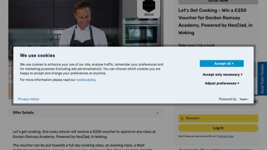 Gordon Ramsay Academy Voucher