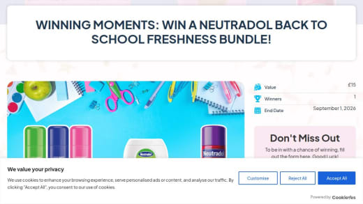 Neutradol Back To School Freshness Bundle