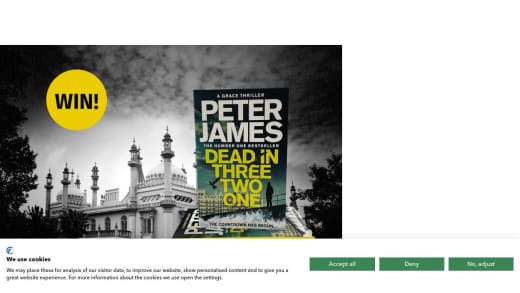 Advance Proof Of Dead In Three Two One By Peter James