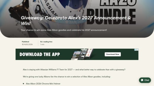 Alex Albon Goodies