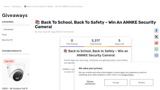Annke Security Camera