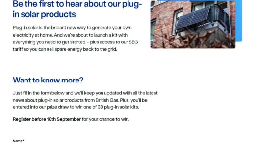 Plug-In Solar Panel Kit