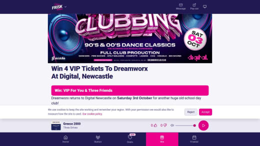 VIP Tickets For Four To Dreamworx Newcastle