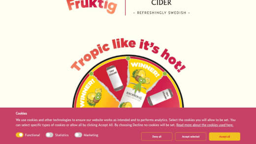 Year's Supply Of Rekorderlig Cider