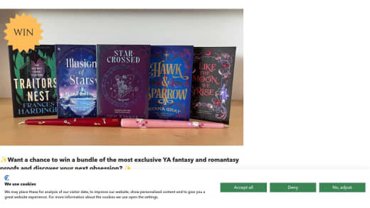 Bundle Of Exclusive YA Fantasy And Romantasy Proofs